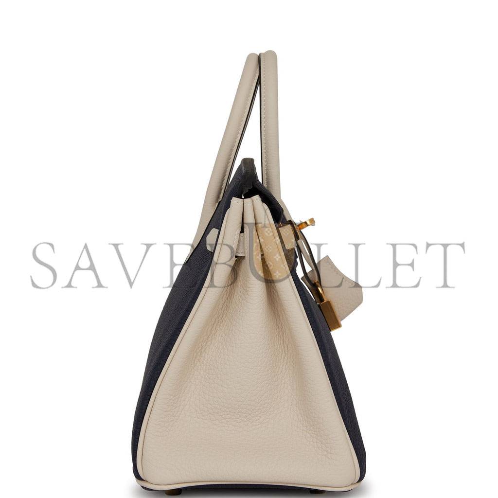 HERMES BIRKIN 25 TOGO GOLD HARDWARE (25*20*13cm)
