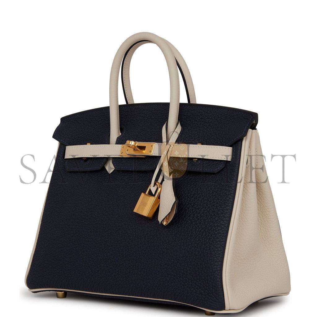 HERMES BIRKIN 25 TOGO GOLD HARDWARE (25*20*13cm)