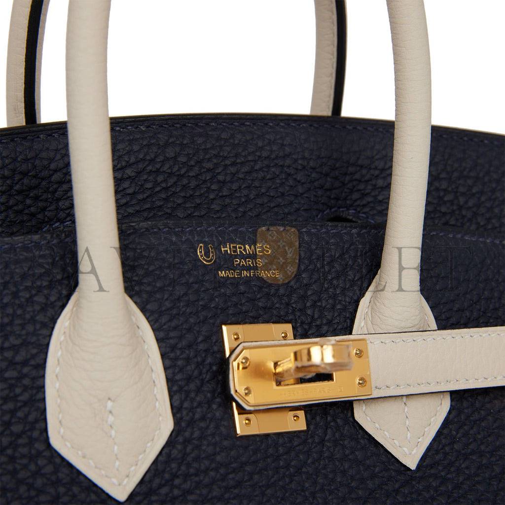 HERMES BIRKIN 25 TOGO GOLD HARDWARE (25*20*13cm)
