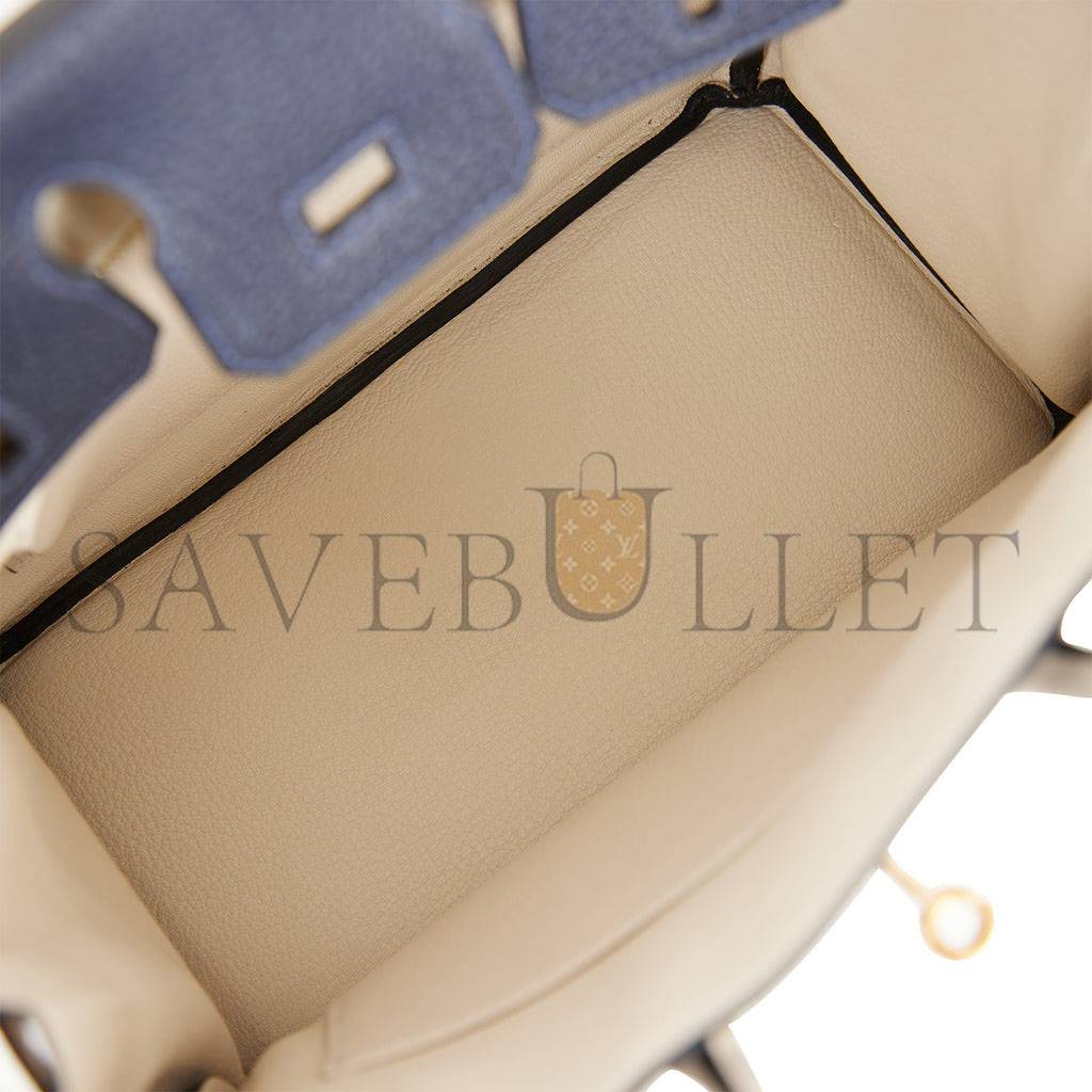 HERMES BIRKIN 25 TOGO GOLD HARDWARE (25*20*13cm)