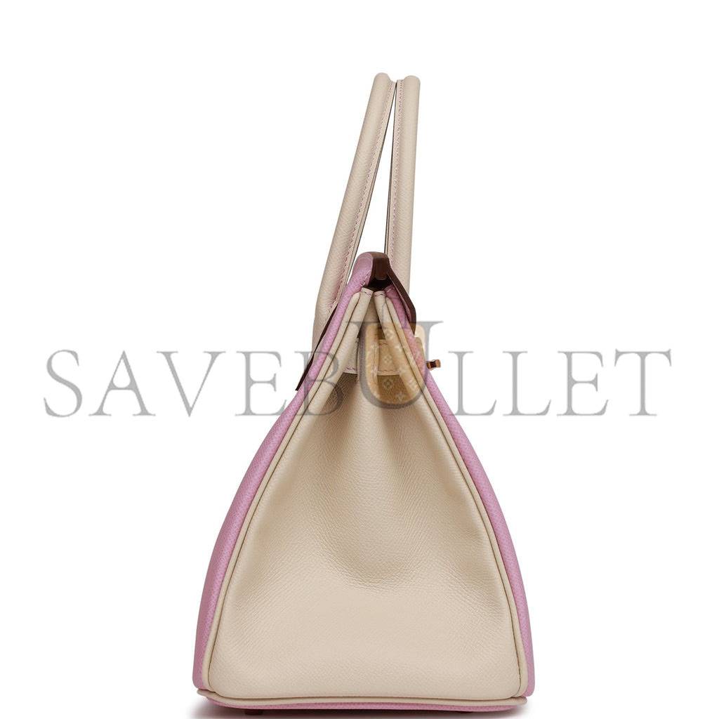HERMES BIRKIN 30 TOGO EPSOM ROSE GOLD HARDWARE (30*22*16cm)