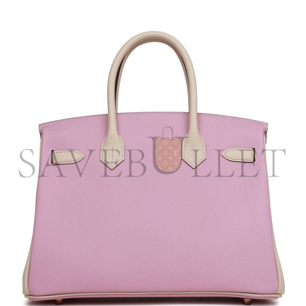 HERMES BIRKIN 30 TOGO EPSOM ROSE GOLD HARDWARE (30*22*16cm)