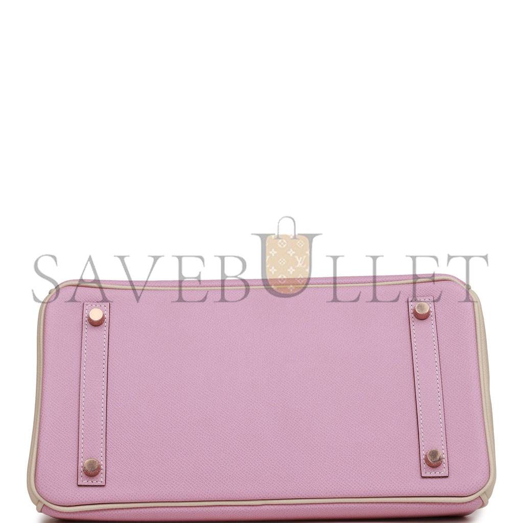 HERMES BIRKIN 30 TOGO EPSOM ROSE GOLD HARDWARE (30*22*16cm)