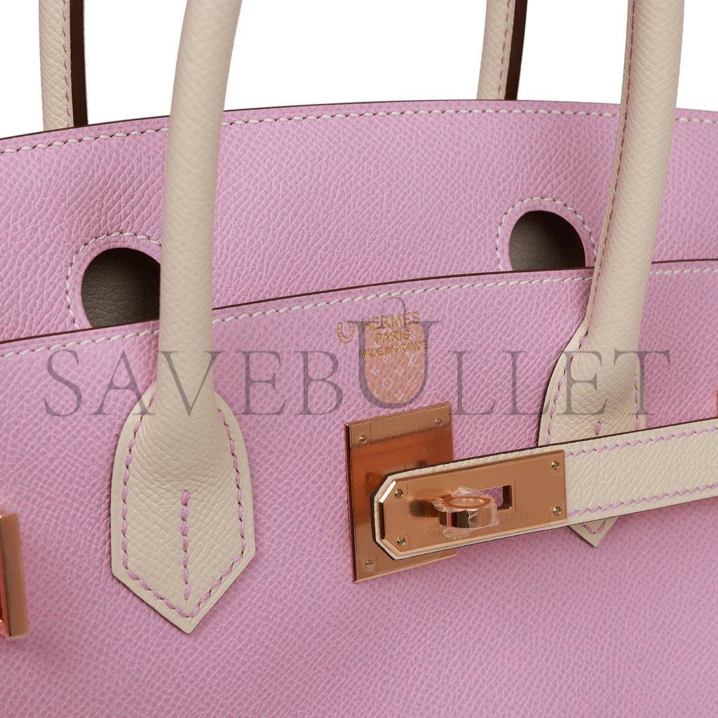 HERMES BIRKIN 30 TOGO EPSOM ROSE GOLD HARDWARE (30*22*16cm)