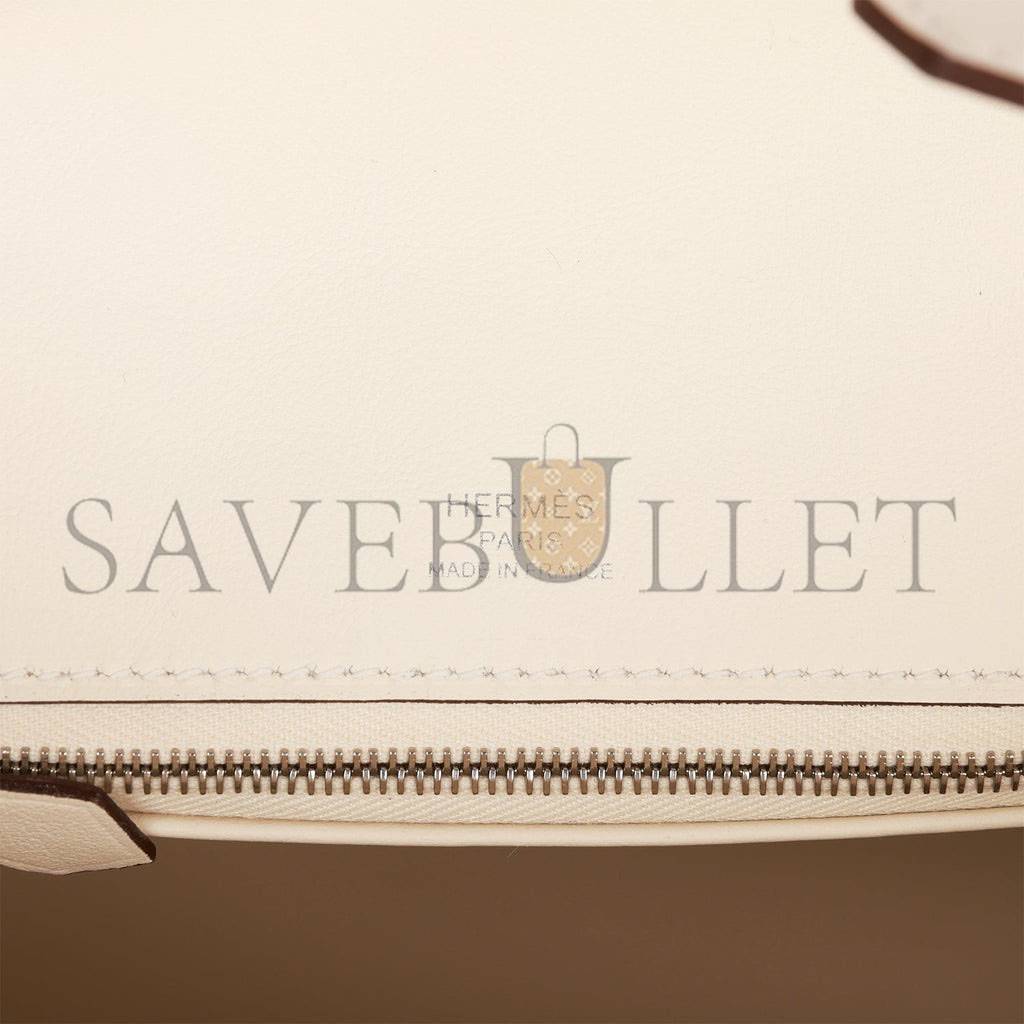HERMES BIRKIN 25 SWIFT AND SUEDE PALLADIUM HARDWARE (25*20*13cm)