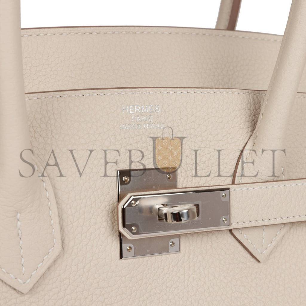HERMES BIRKIN 35 TOGO PALLADIUM HARDWARE (35*25*18cm)