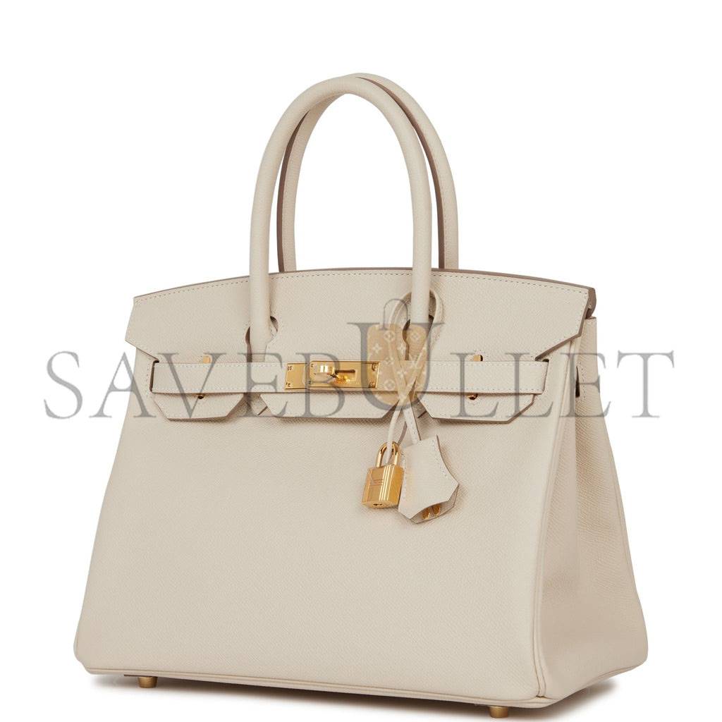 HERMES BIRKIN 30 EPSOM GOLD HARDWARE (30*22*16cm)
