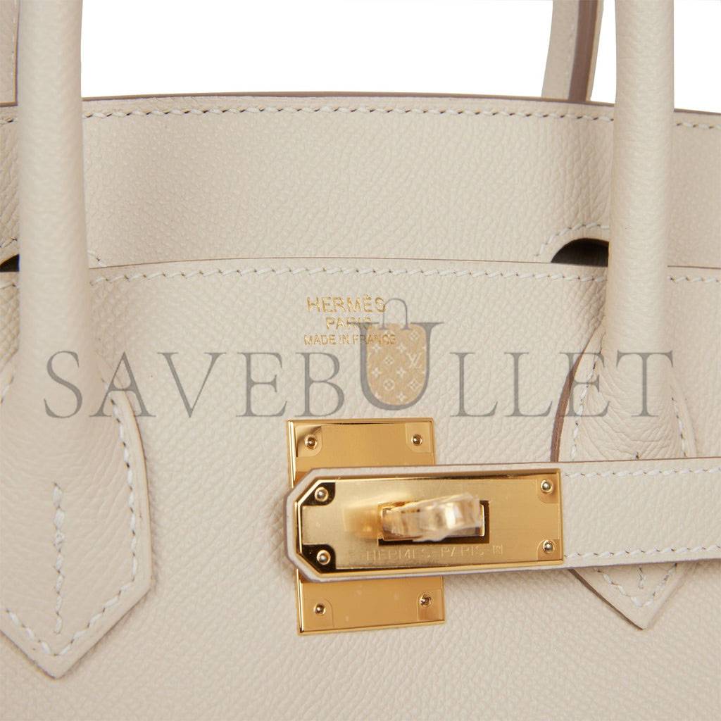 HERMES BIRKIN 30 EPSOM GOLD HARDWARE (30*22*16cm)