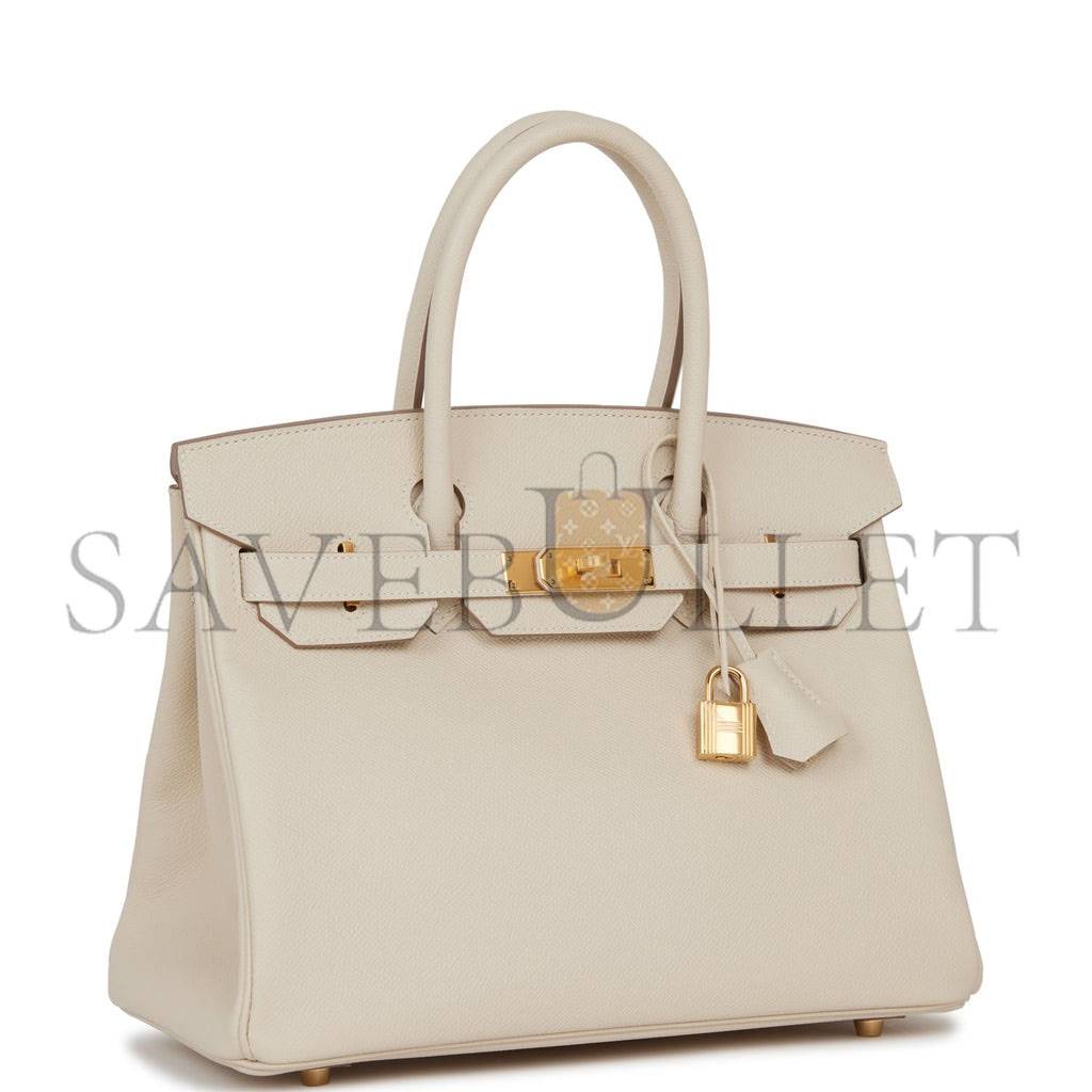 HERMES BIRKIN 30 EPSOM GOLD HARDWARE (30*22*16cm)