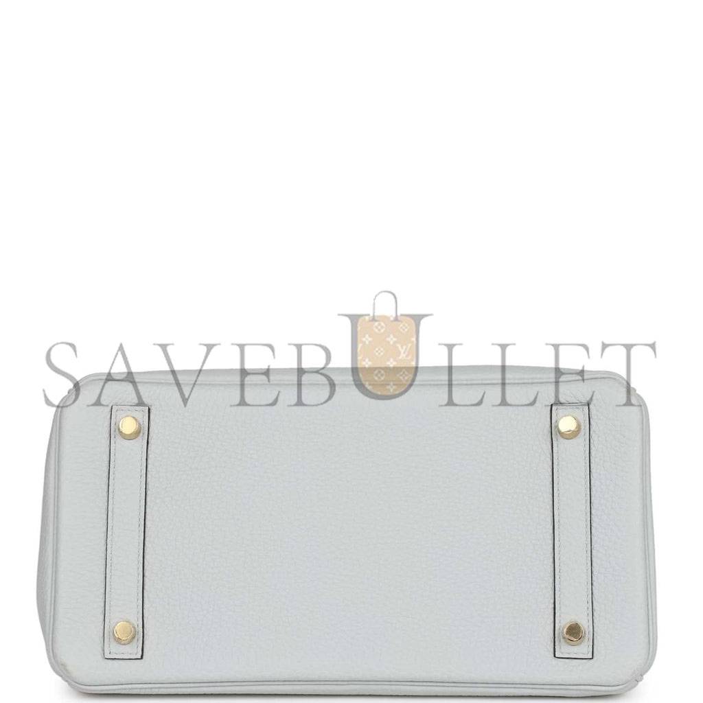 HERMES BIRKIN 30 CLEMENCE GOLD HARDWARE (30*22*16cm)