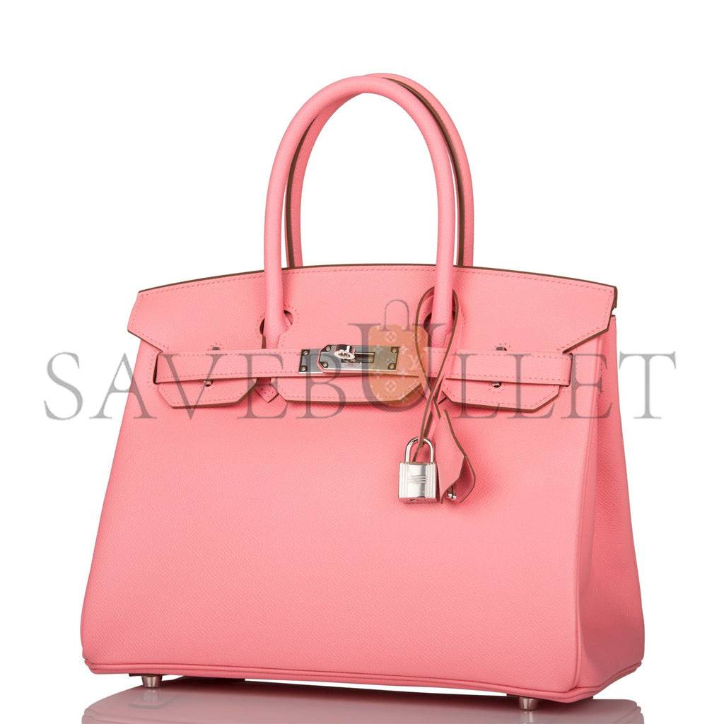 HERMES BIRKIN 30 EPSOM PALLADIUM HARDWARE (30*22*16cm)