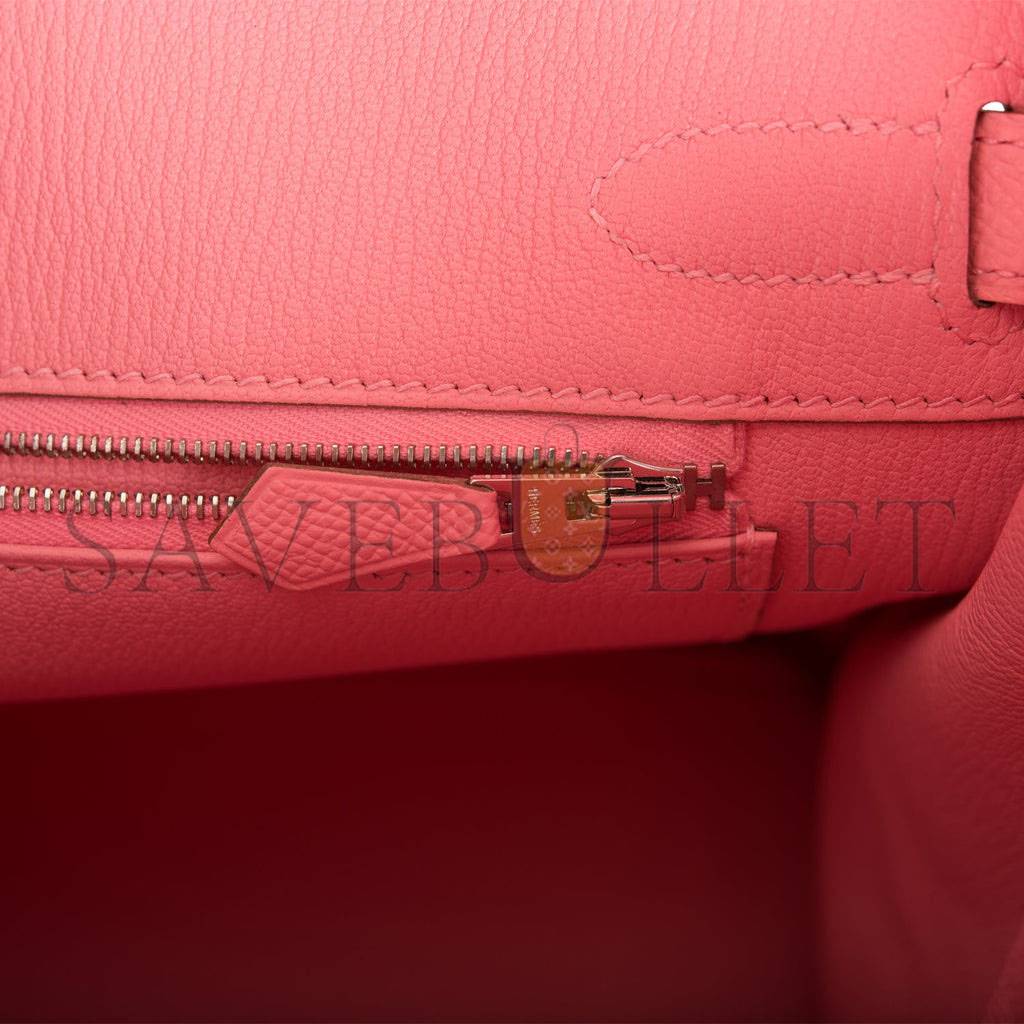 HERMES BIRKIN 30 EPSOM PALLADIUM HARDWARE (30*22*16cm)