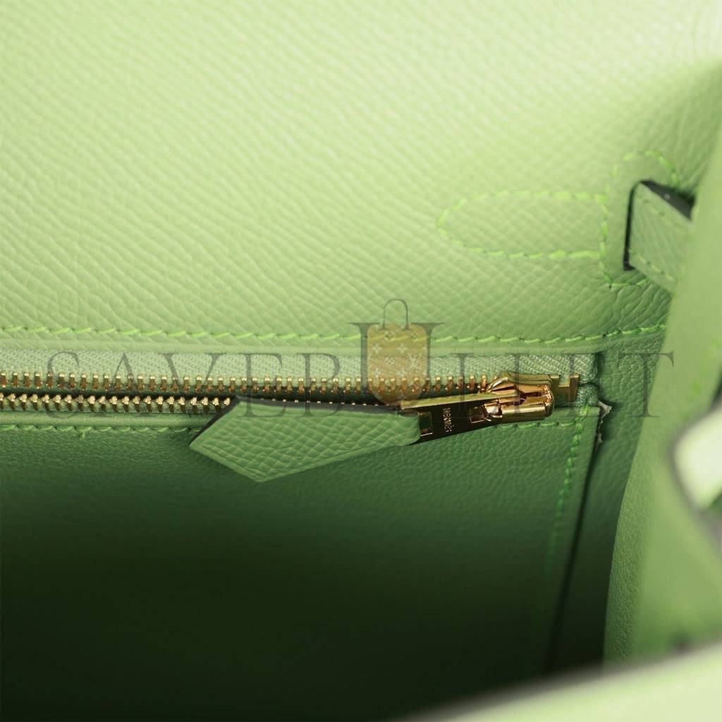 HERMES KELLY 25 EPSOM GOLD HARDWARE (25*17*7cm)