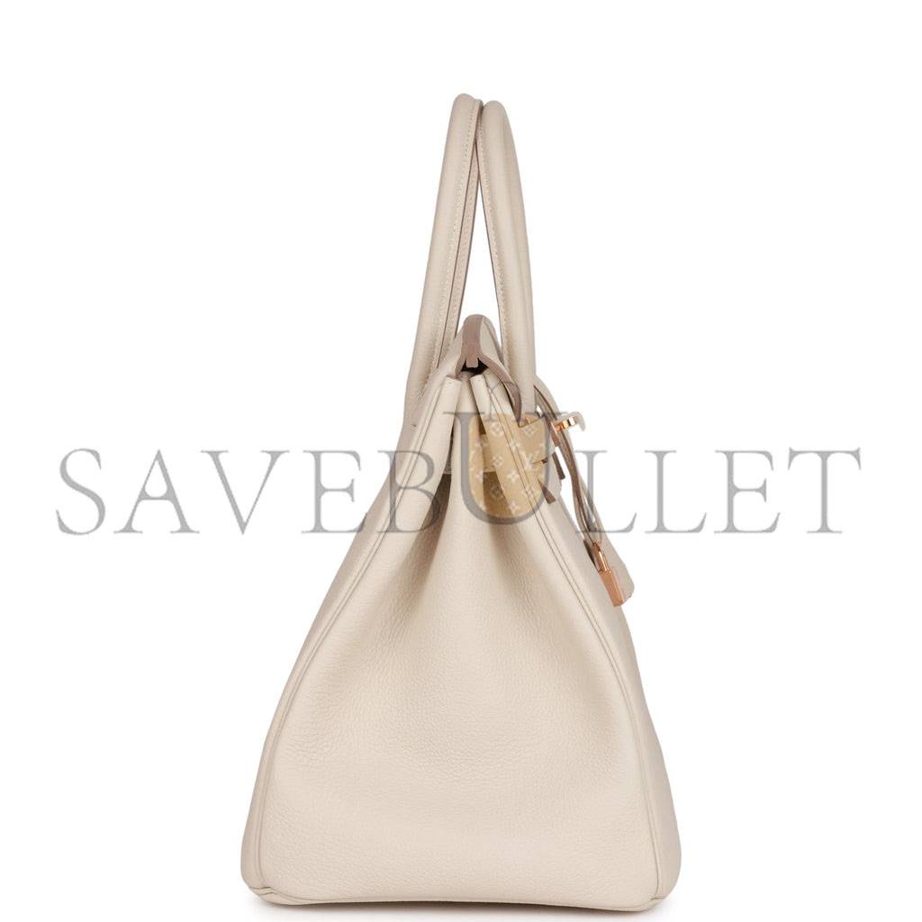 HERMES BIRKIN 35 TOGO ROSE GOLD HARDWARE (35*25*18cm)
