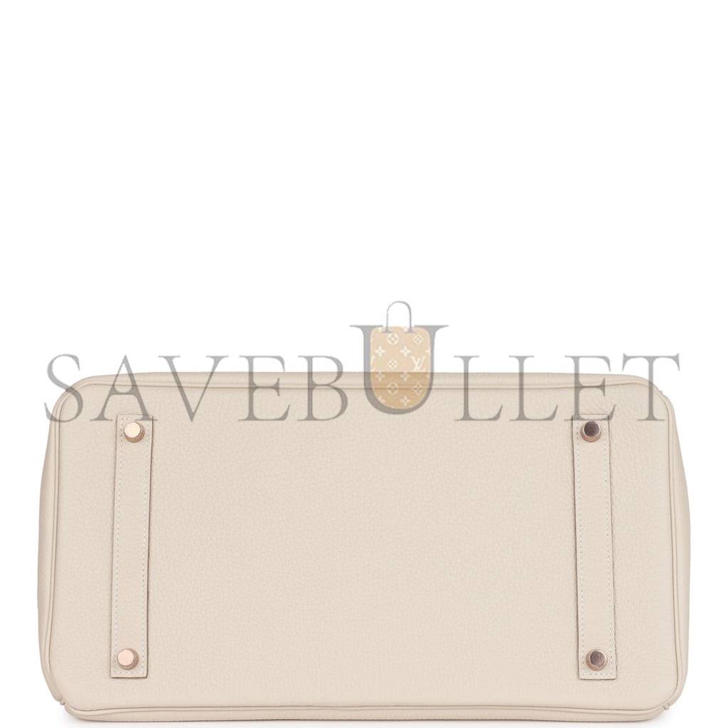 HERMES BIRKIN 35 TOGO ROSE GOLD HARDWARE (35*25*18cm)