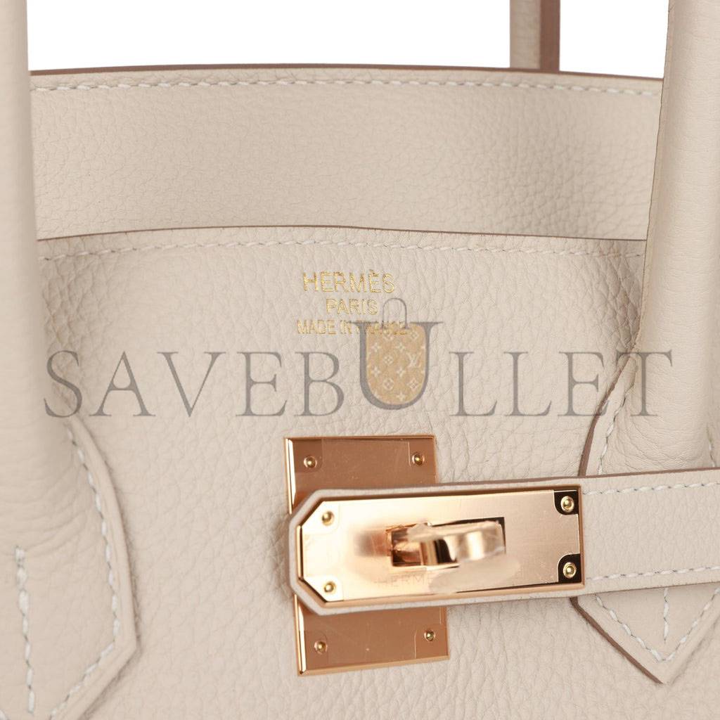 HERMES BIRKIN 35 TOGO ROSE GOLD HARDWARE (35*25*18cm)