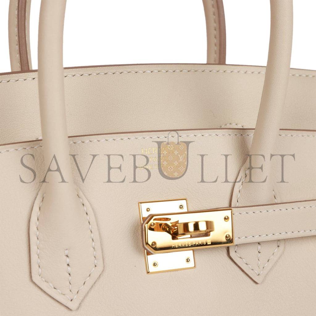 HERMES BIRKIN 25 SWIFT GOLD HARDWARE (25*20*13cm)