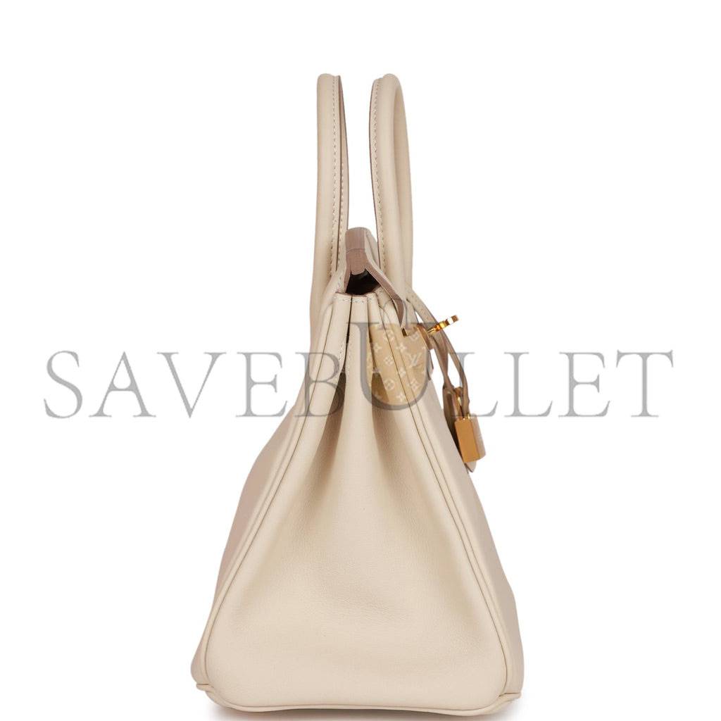 HERMES BIRKIN 25 SWIFT GOLD HARDWARE (25*20*13cm)