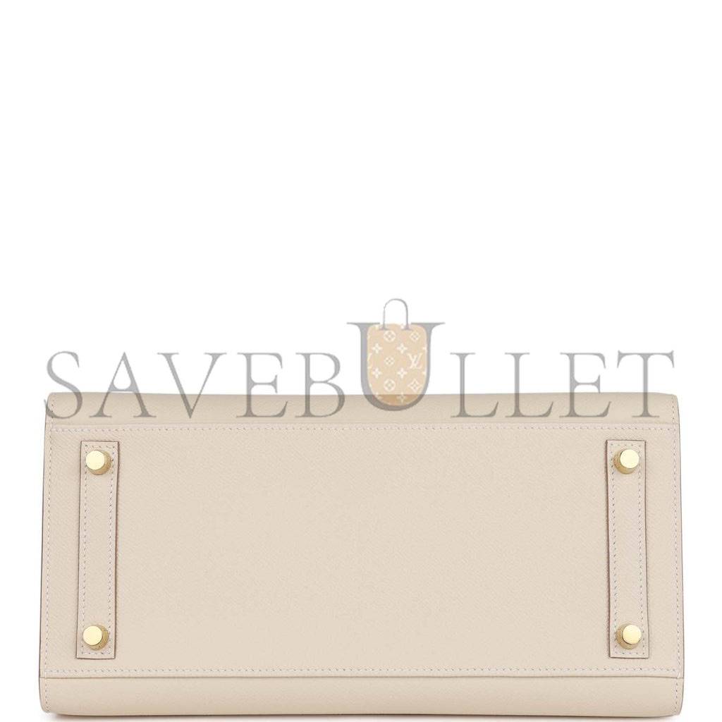HERMES BIRKIN 30 SELLIER EPSOM GOLD HARDWARE (30*22*16cm)