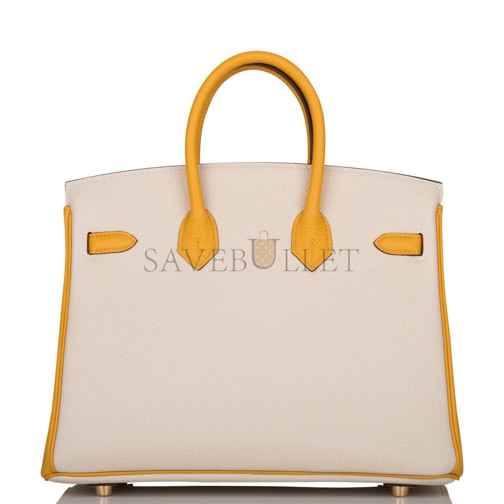 HERMES BIRKIN 25 TOGO BRUSHED GOLD HARDWARE (25*20*13cm)