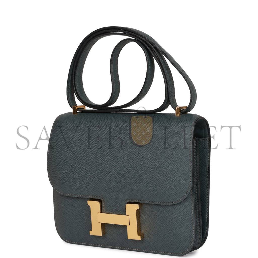HERMES CONSTANCE 18 EPSOM GOLD HARDWARE (18*15*4cm)