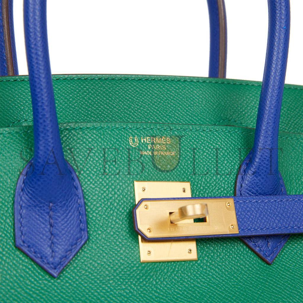 HERMES BIRKIN 30 EPSOM BRUSHED GOLD HARDWARE (30*22*16cm)