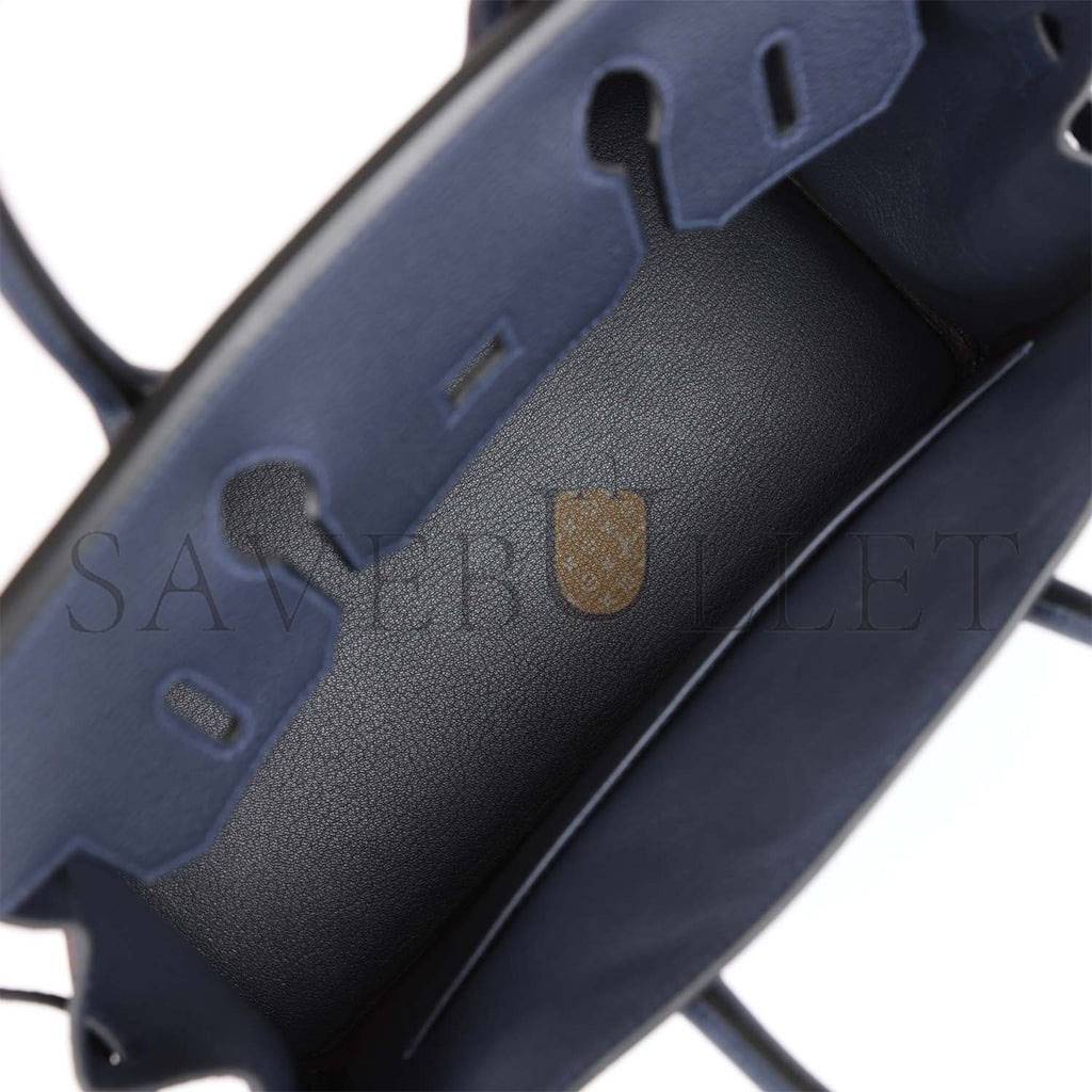 HERMES BIRKIN 30 BLEU NUIT TOGO GOLD HARDWARE (30*22*16cm)