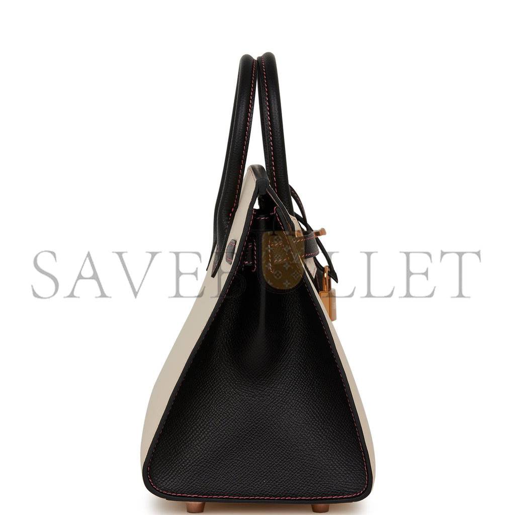 HERMES BIRKIN 25 SELLIER EPSOM ROSE GOLD HARDWARE (25*20*13cm)
