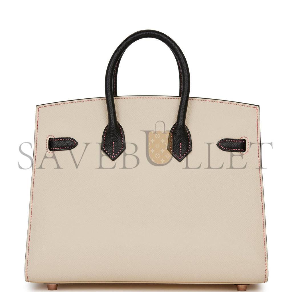 HERMES BIRKIN 25 SELLIER EPSOM ROSE GOLD HARDWARE (25*20*13cm)