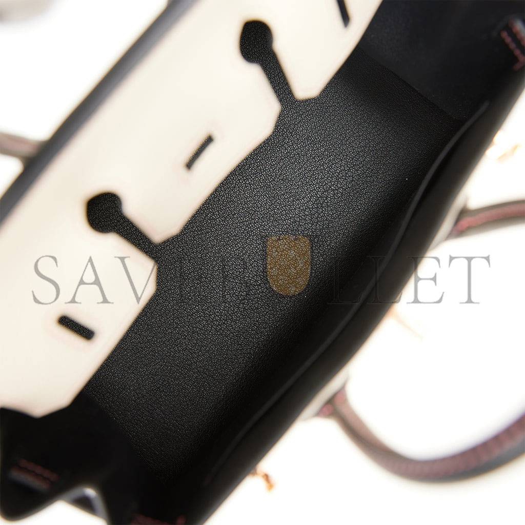 HERMES BIRKIN 25 SELLIER EPSOM ROSE GOLD HARDWARE (25*20*13cm)