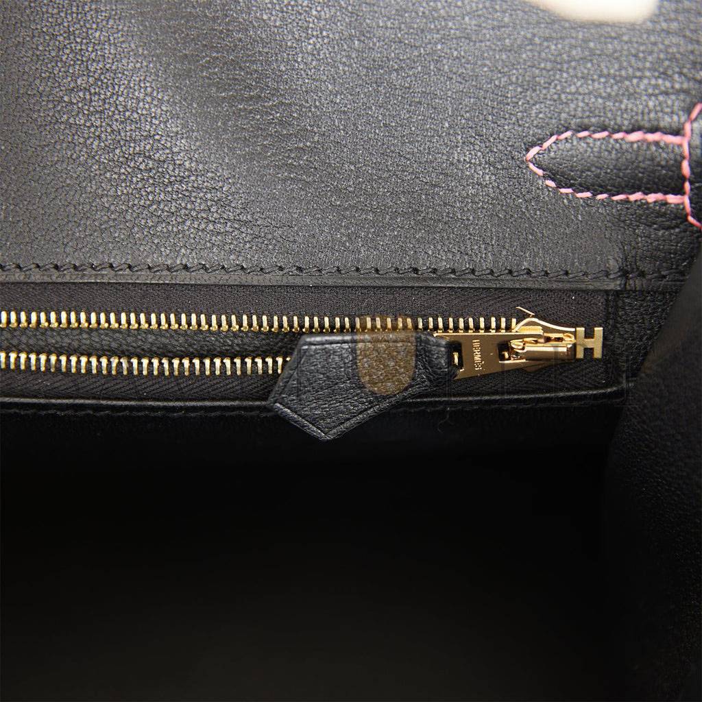 HERMES BIRKIN 25 SELLIER EPSOM ROSE GOLD HARDWARE (25*20*13cm)