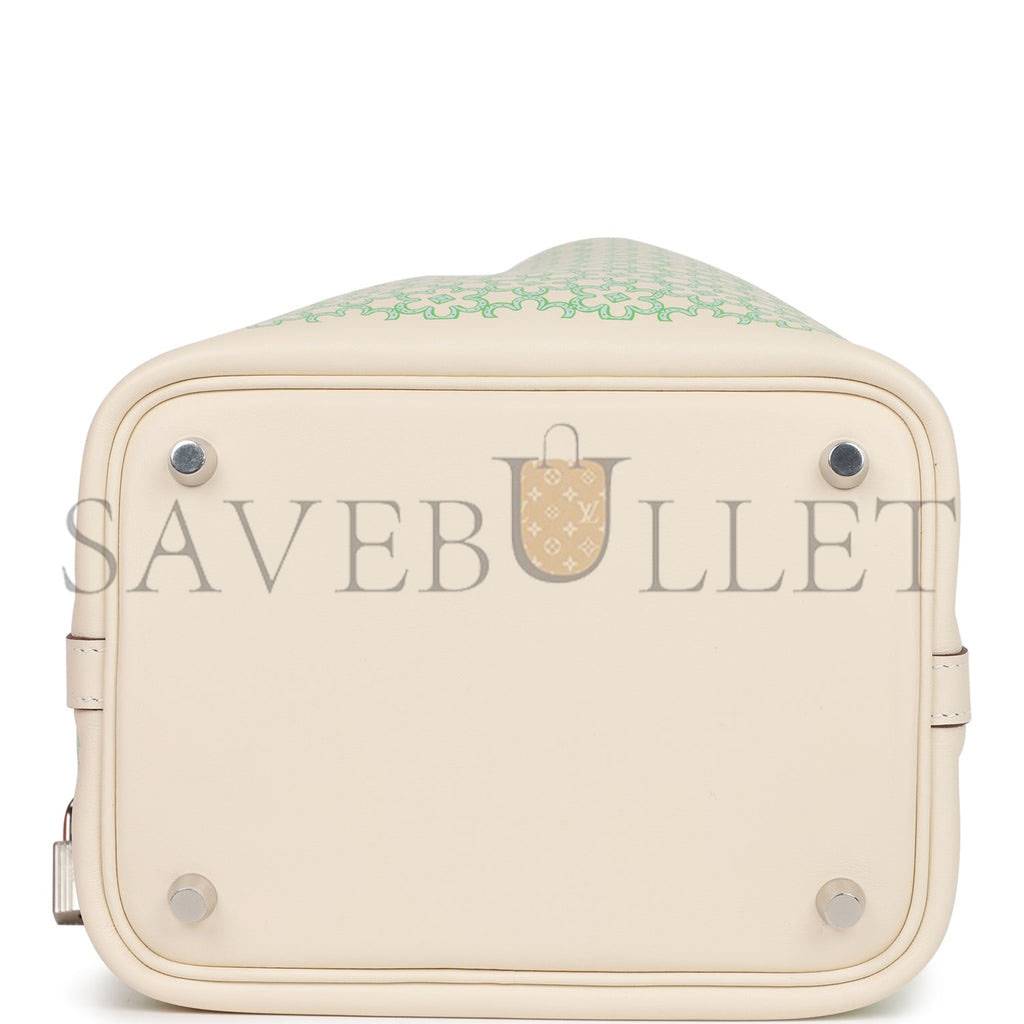 HERMES PICOTIN LOCK 18 SWIFT PALLADIUM HARDWARE (18*18*13cm)