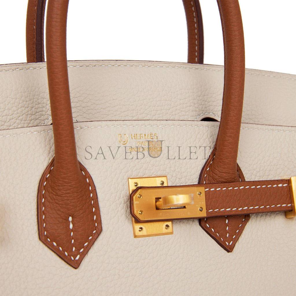 HERMES BIRKIN 25 TOGO BRUSHED GOLD HARDWARE (25*20*13cm)