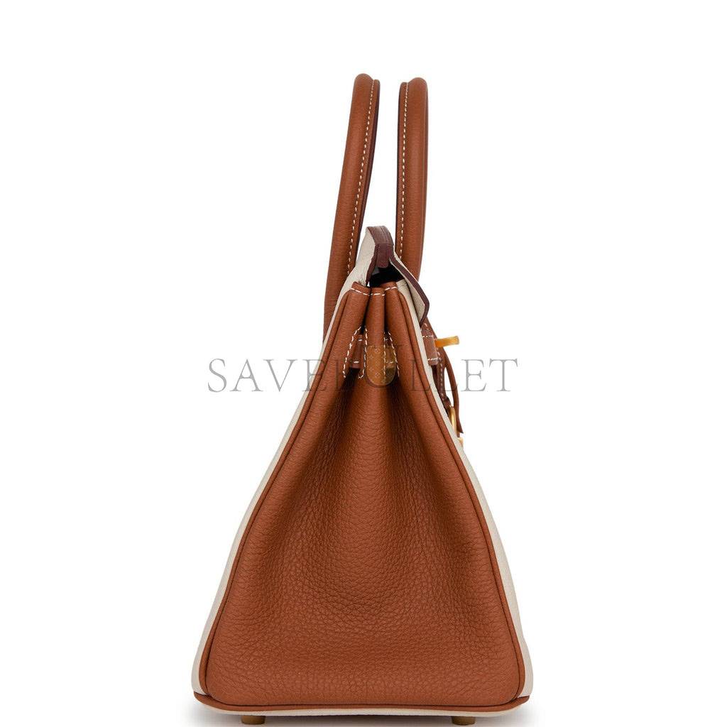 HERMES BIRKIN 25 TOGO BRUSHED GOLD HARDWARE (25*20*13cm)