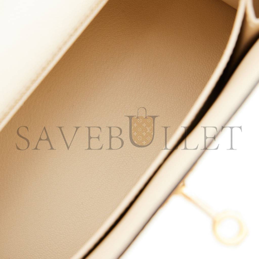 HERMES KELLY 25 SELLIER EPSOM GOLD HARDWARE (25*17*7cm)