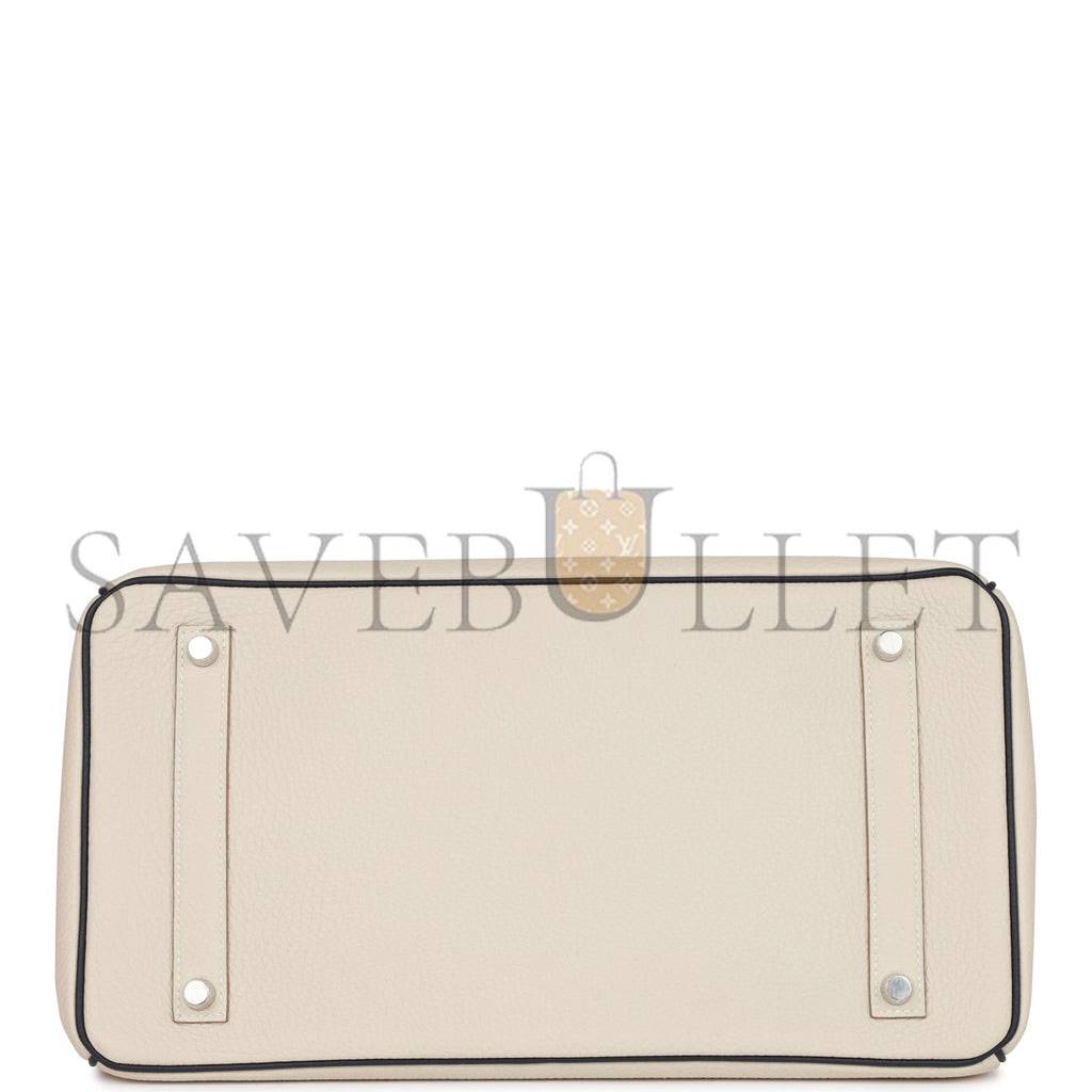 HERMES BIRKIN 35 TOGO PALLADIUM HARDWARE (35*25*18cm)