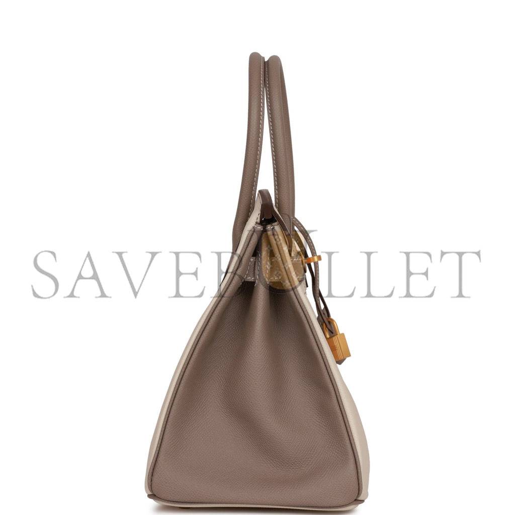 HERMES BIRKIN 30 EPSOM BRUSHED GOLD HARDWARE (30*22*16cm)