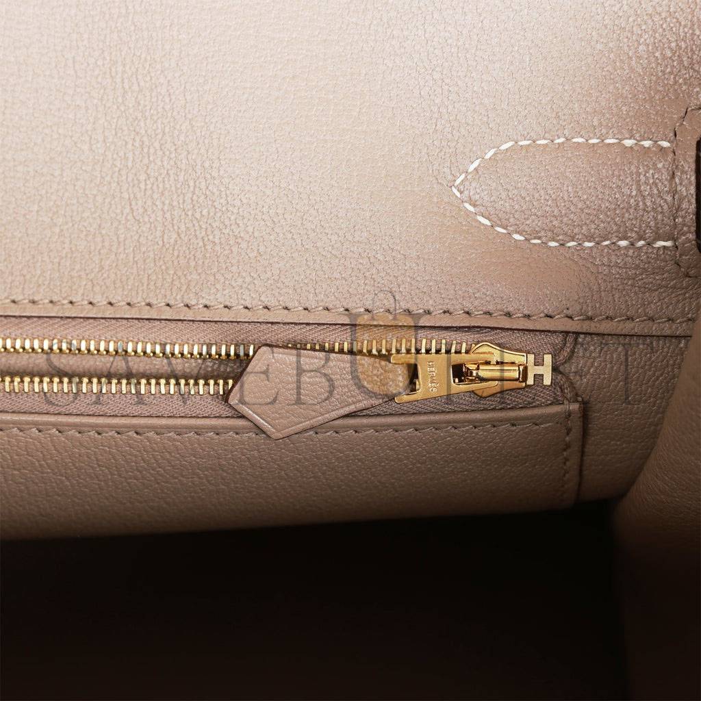 HERMES BIRKIN 30 EPSOM BRUSHED GOLD HARDWARE (30*22*16cm)