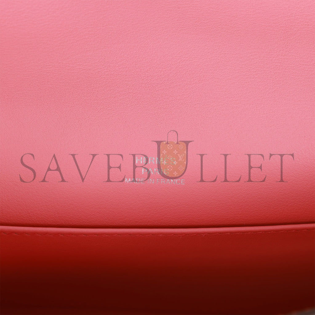 HERMES MINI KELLY POCHETTE ROSE D