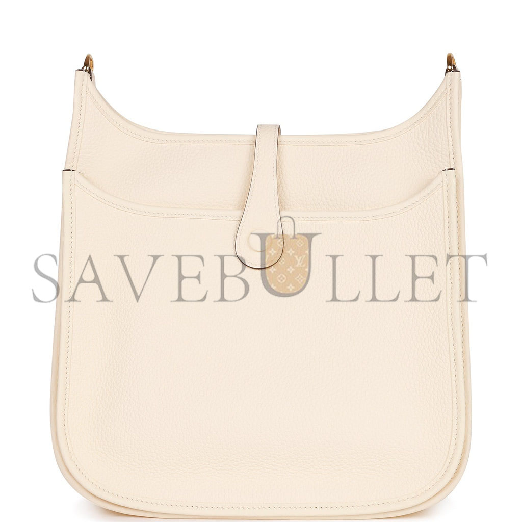 HERMES EVELYNE III 29 CLEMENCE GOLD HARDWARE (30*29*8cm)