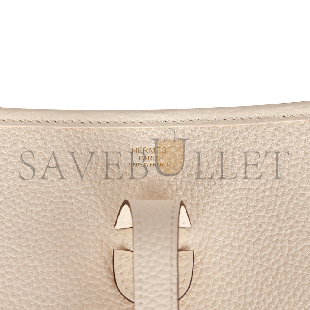 HERMES EVELYNE III 29 CLEMENCE GOLD HARDWARE (30*29*8cm)