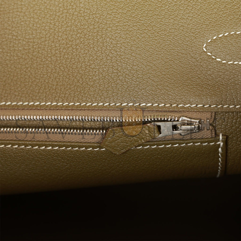 HERMES BIRKIN 35 KIWI CANDY EPSOM PALLADIUM HARDWARE (35*25*18cm)
