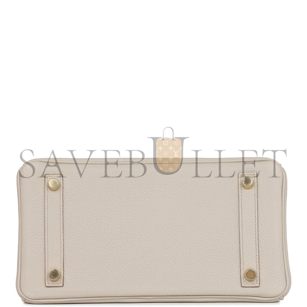 HERMES BIRKIN 25 TOGO GOLD HARDWARE (25*20*13cm)