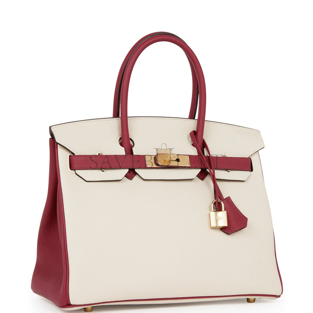 HERMES BIRKIN 30 TOGO GOLD HARDWARE (30*22*16cm)