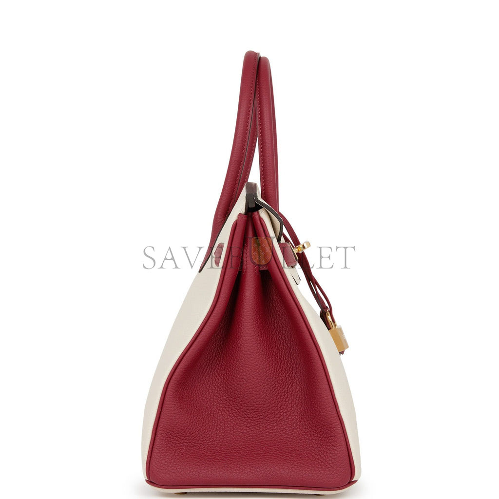 HERMES BIRKIN 30 TOGO GOLD HARDWARE (30*22*16cm)