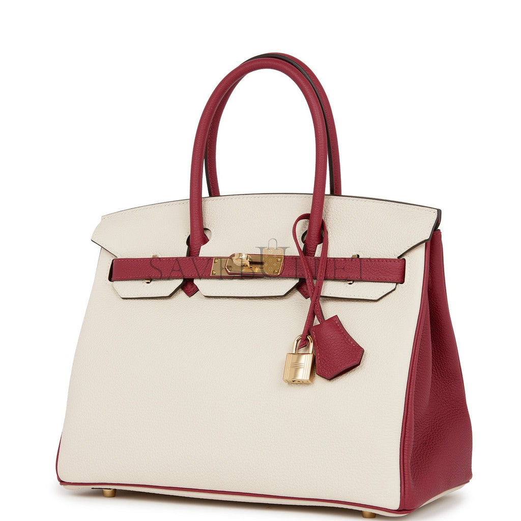 HERMES BIRKIN 30 TOGO GOLD HARDWARE (30*22*16cm)