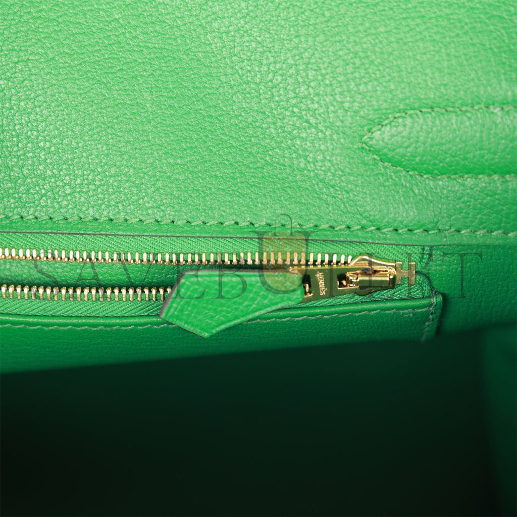 HERMES BIRKIN 30 EPSOM GOLD PALLADIUM HARDWARE (30*22*16cm)