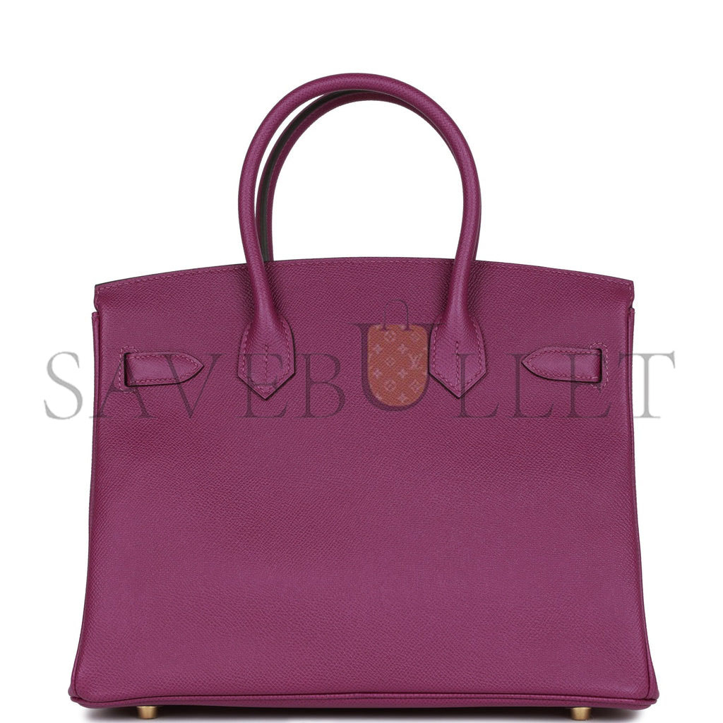 HERMES BIRKIN 30 EPSOM GOLD HARDWARE (30*22*16cm)