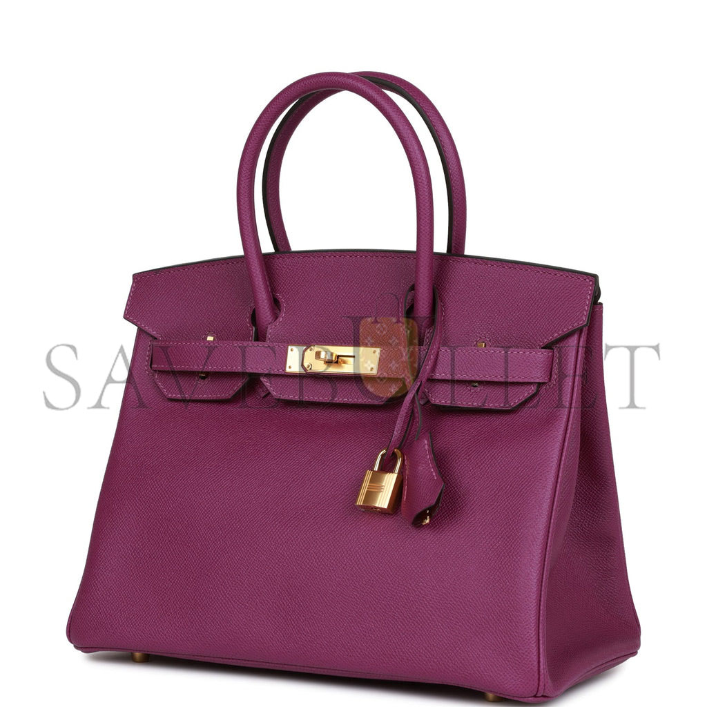 HERMES BIRKIN 30 EPSOM GOLD HARDWARE (30*22*16cm)