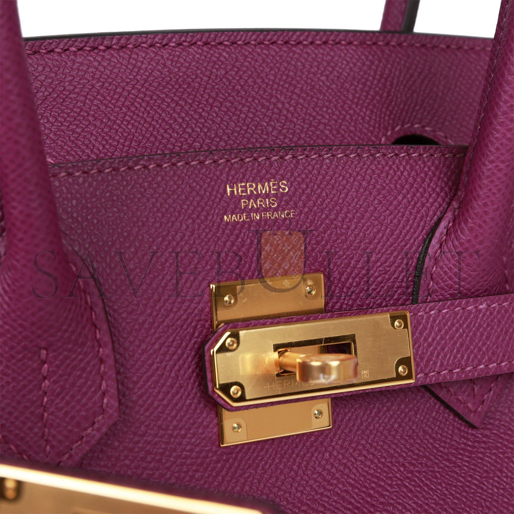 HERMES BIRKIN 30 EPSOM GOLD HARDWARE (30*22*16cm)